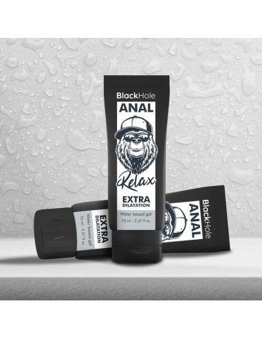 BLACK HOLE GEL BASE AGUA DILATACION ANAL 70 ML