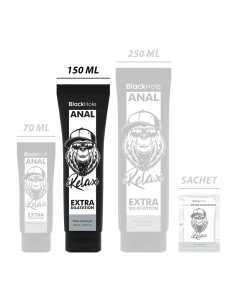 BLACK HOLE GEL BASE AGUA DILATACION ANAL 150 ML 2