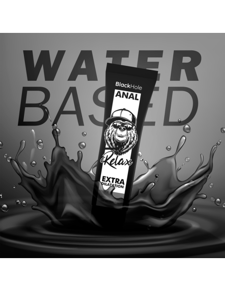 BLACK HOLE GEL BASE AGUA DILATACION ANAL 150 ML