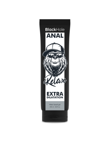 BLACK HOLE GEL BASE AGUA DILATACION ANAL 250 ML