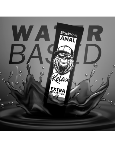 BLACK HOLE GEL BASE AGUA DILATACION ANAL 250 ML