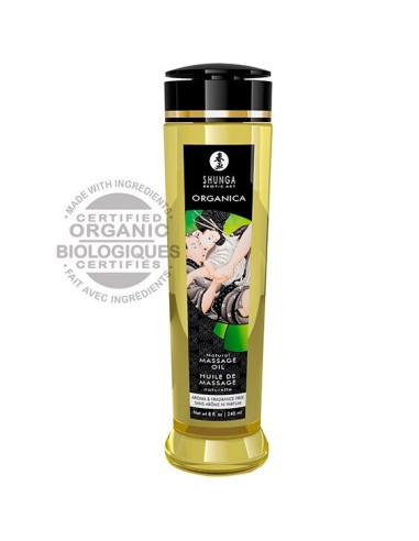 SHUNGA ACEITE DE MASAJE ORGANICO NATURAL 240 ML