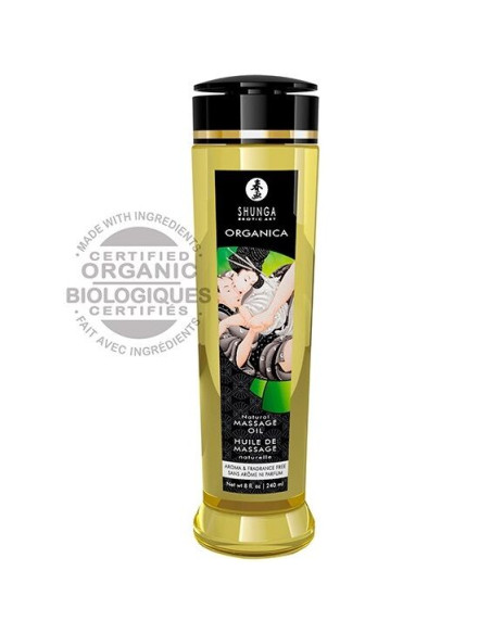 SHUNGA ACEITE DE MASAJE ORGANICO NATURAL 240 ML SHUNGA ACEITE DE MASAJE ORGANICO NATURAL 240 ML