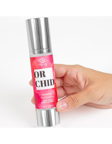 SECRETPLAY ORCHID LOCION PIEL DE SEDA PARA MUJERES 50 ML SECRETPLAY ORCHID LOCION PIEL DE SEDA PARA MUJERES 50 ML