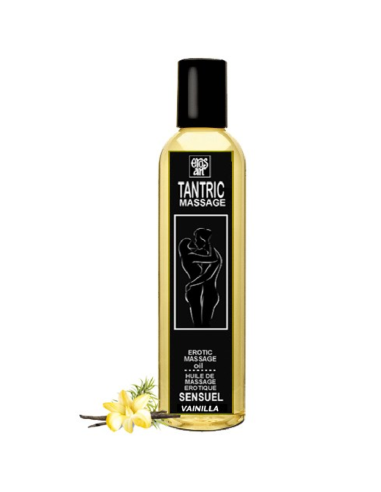 EROS ART ACEITE MASAJE TANTRICO NATURAL Y AFRODISIACO VAINILLA 30 ML