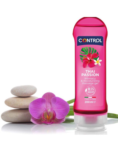 CONTROL 2 EN 1 MASSAGE PLEASURE THAI PASSION 200 ML