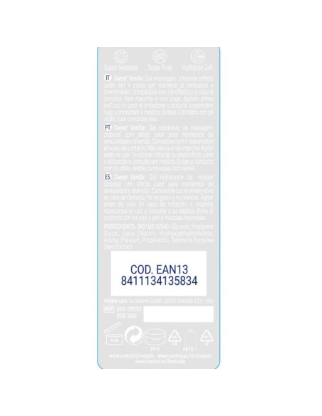 CONTROL 2 EN 1 MASSAGE PLEASURE MADAGASCAR SWEETNESS 200 ML CONTROL 2 EN 1 MASSAGE PLEASURE MADAGASCAR SWEETNESS 200 ML