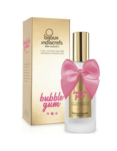 BIJOUX BUBBLE GUM GEL 2 EN 1 SILICONA CHICLE DE FRESA 100 ML 2