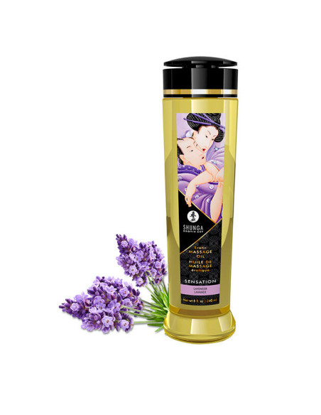 SHUNGA ACEITE DE MASAJE EROTICO SENSACION 240 ML