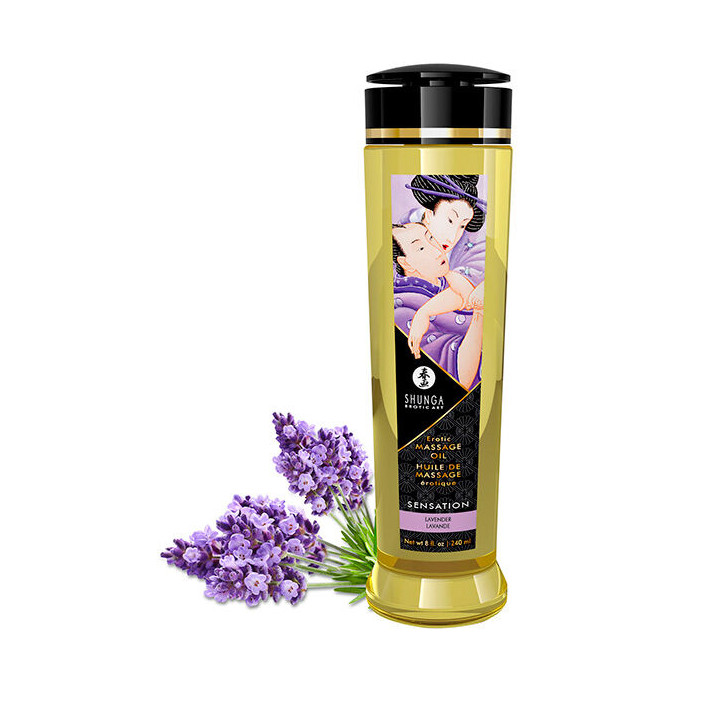 SHUNGA ACEITE DE MASAJE EROTICO SENSACION 240 ML