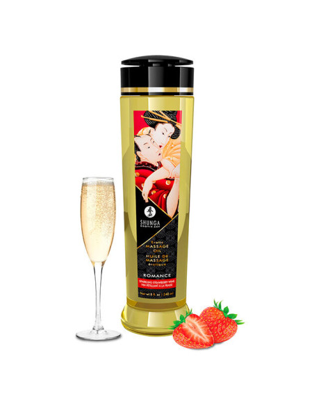 SHUNGA ACEITE DE MASAJE EROTICO ROMANCE 240 ML