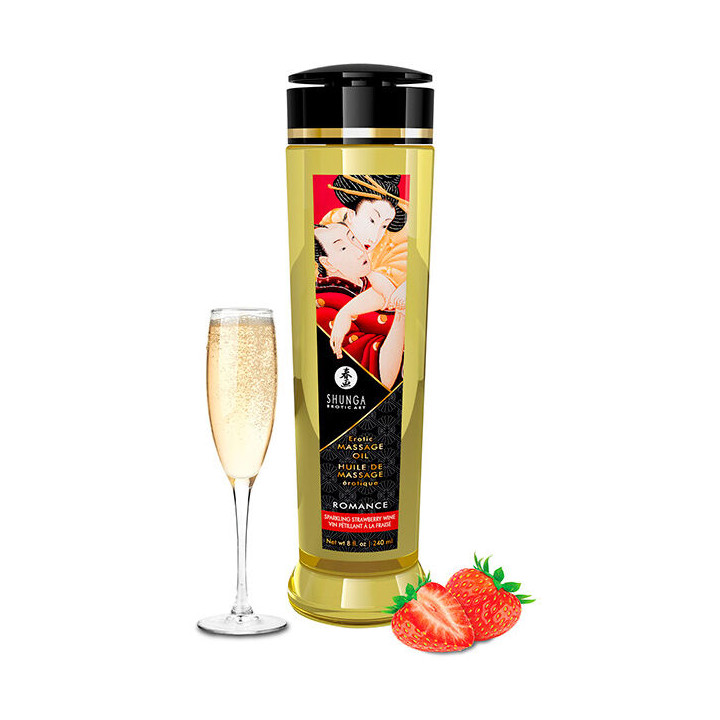 SHUNGA ACEITE DE MASAJE EROTICO ROMANCE 240 ML