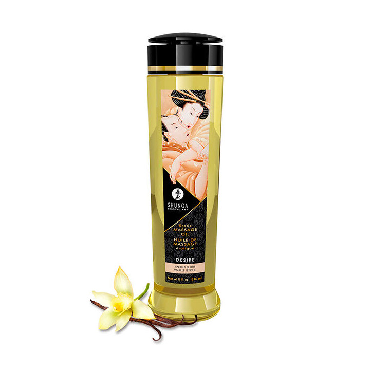 SHUNGA ACEITE DE MASAJE EROTICO DESEO 240 ML