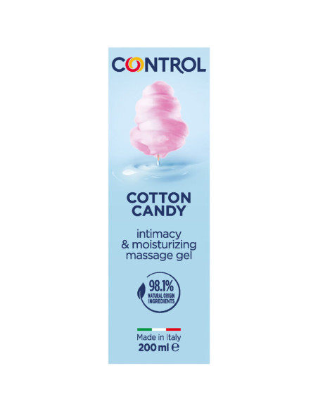 CONTROL MASAJE GEL 3 EN 1 ALGODON DE AZUCAR 200 ML CONTROL MASAJE GEL 3 EN 1 ALGODON DE AZUCAR 200 ML