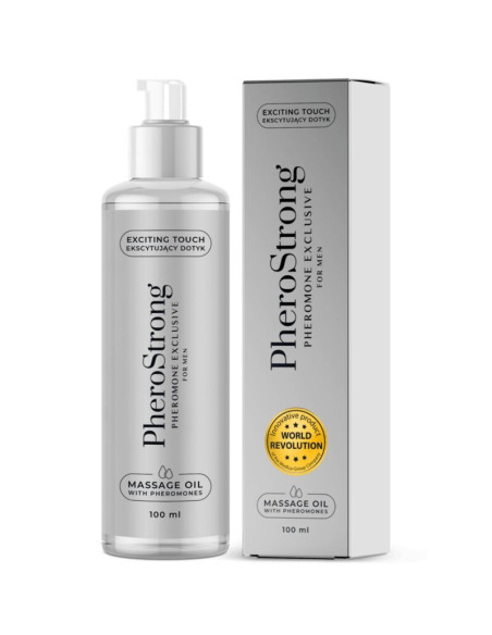 PHEROSTRONG ACEITE DE MASAJE EXCLUSIVE PARA HOMBRE 100 ML