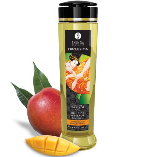 SHUNGA ACEITE DE MASAJE ORGANICO MANGO 240 ML