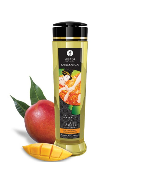 SHUNGA ACEITE DE MASAJE ORGANICO MANGO 240 ML