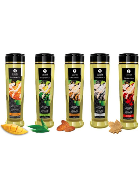 SHUNGA ACEITE DE MASAJE ORGANICO MANGO 240 ML
