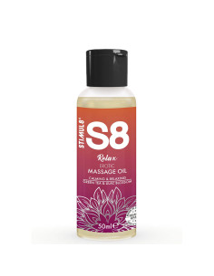 STIMUL8 S8 RELAX ACEITE DE MASAJE EROTICO TE VERDE 50 ML