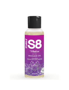 STIMUL8 S8 VITALIZE ACEITE DE MASAJE EROTICO LIMA 50 ML