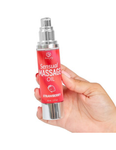 SECRETPLAY ACEITE DE MASAJE FRESA 2