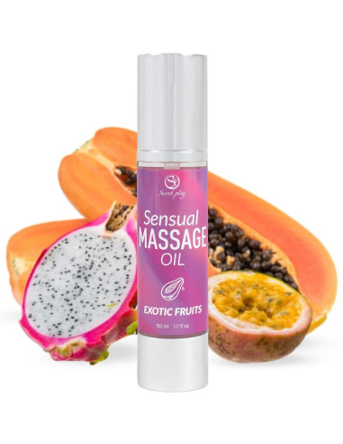 SECRETPLAY ACEITE DE MASAJE FRUTAS EXOTICAS