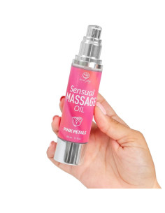 SECRETPLAY ACEITE DE MASAJE PETALOS DE ROSA 2