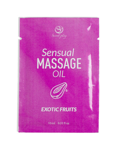 SECRETPLAY MONODOSIS ACEITE DE MASAJE FRUTAS EXOTICAS 10 ML