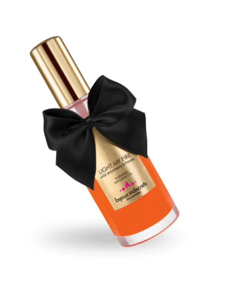 BIJOUX ACEITE MASAJE EFECTO CALOR AROMA FRESA BIJOUX ACEITE MASAJE EFECTO CALOR AROMA FRESA