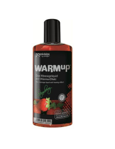 JOYDIVISION WARMUP ACEITE DE MASAJE EFECTO CALOR FRESA 150ML