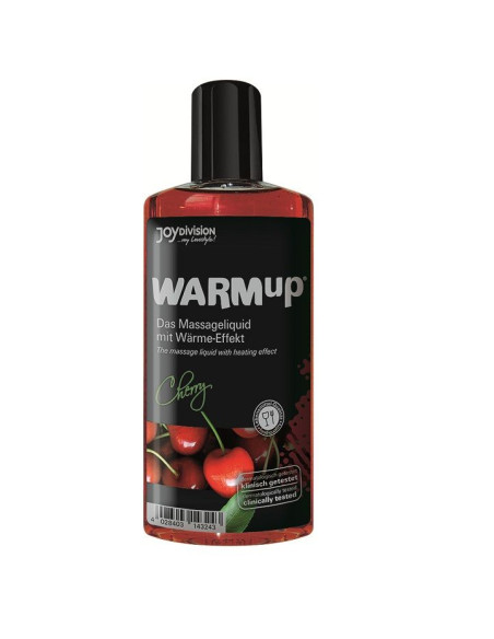 JOYDIVISION WARMUP ACEITE DE MASAJE EFECTO CALOR CEREZA 150ML