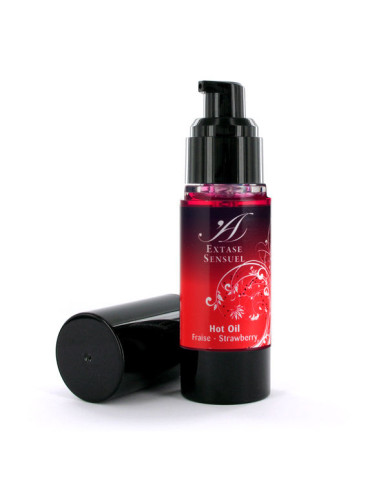 EXTASE SENSUAL ACEITE ESTIMULANTE CALOR FRESA 30 ML