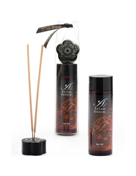 EXTASE SENSUAL ACEITE ESTIMULANTE CHOCOLATE Y NARANJA 100 ML
