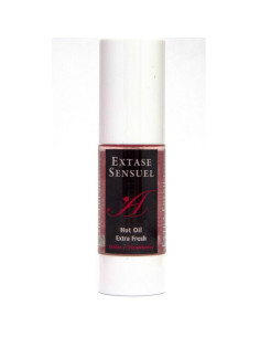 EXTASE SENSUAL ACEITE MASAJE EFECTO EXTRA FRESH FRESA 30 ML 2