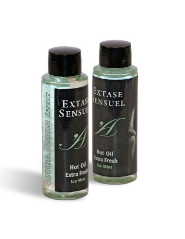 EXTASE SENSUAL ACEITE MASAJE EFECTO EXTRA FRESH HIELO 100 ML