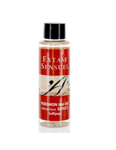 EXTASE SENSUAL ACEITE MASAJE EFECTO CALOR CON FEROMONAS PIRULET 100 ML