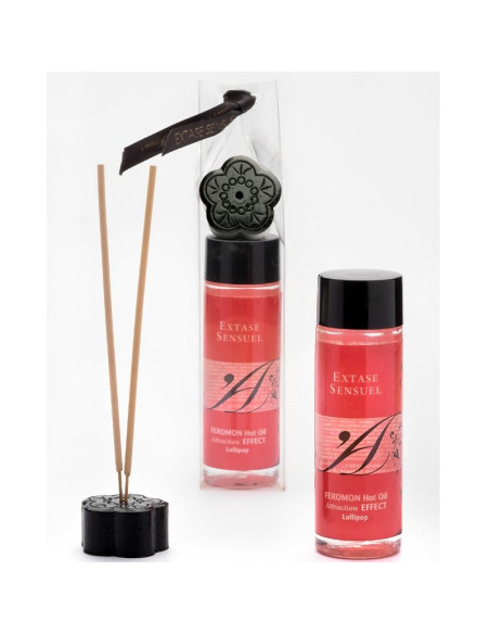 EXTASE SENSUAL ACEITE MASAJE EFECTO CALOR CON FEROMONAS PIRULET 100 ML EXTASE SENSUAL ACEITE MASAJE EFECTO CALOR CON FEROMONAS PIRULET 100 ML