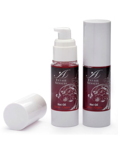 EXTASE SENSUAL ACEITE ESTIMULANTE CALOR CEREZA 30 ML