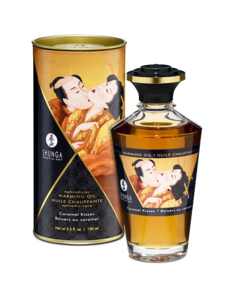 SHUNGA ACEITE MASAJE EFECTO CALOR SABOR CARAMELO 100 ML SHUNGA ACEITE MASAJE EFECTO CALOR SABOR CARAMELO 100 ML