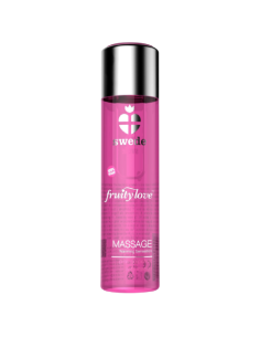 SWEDE FRUITY LOVE ACEITE EFECTO CALOR FRAMBUESA Y RUIBARBO 120 ML