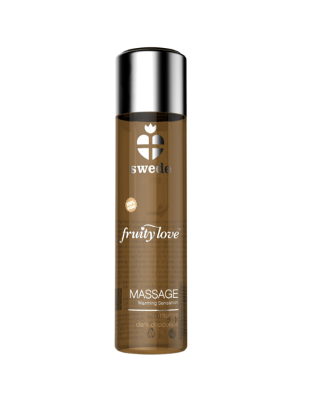 SWEDE FRUITY LOVE ACEITE EFECTO CALOR CHOCOLATE NEGRO 120 ML SWEDE FRUITY LOVE ACEITE EFECTO CALOR CHOCOLATE NEGRO 120 ML
