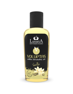 INTIMATELINE LUXURIA VOLUPTAS GEL MASAJE COMESTIBLE EFECTO CALOR VAINILLA 100 ML