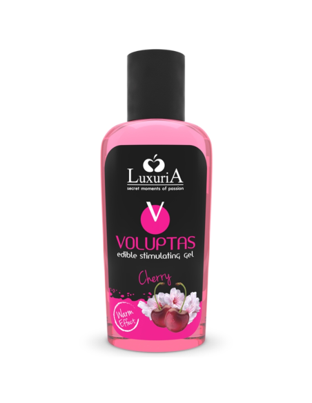 INTIMATELINE LUXURIA VOLUPTAS GEL MASAJE COMESTIBLE EFECTO CALOR CEREZA 100 ML INTIMATELINE LUXURIA VOLUPTAS GEL MASAJE COMESTIBLE EFECTO CALOR CEREZA 100 ML