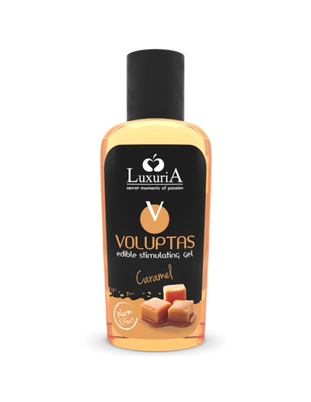 INTIMATELINE LUXURIA VOLUPTAS GEL MASAJE COMESTIBLE EFECTO CALOR CARAMELO 100 ML INTIMATELINE LUXURIA VOLUPTAS GEL MASAJE COMESTIBLE EFECTO CALOR CARAMELO 100 ML