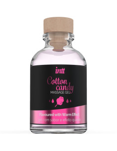 INTT MASSAGE ORAL SEX GEL DE MASAJE CON SABOR A ALGODON DE AZUCAR Y EFECTO CALOR
