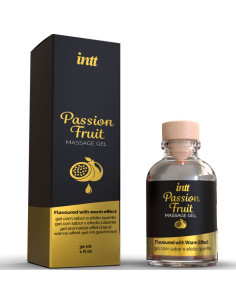 INTT MASSAGE ORAL SEX GEL DE MASAJE SABOR A FRUTA DE LA PASION EFECTO CALOR 2