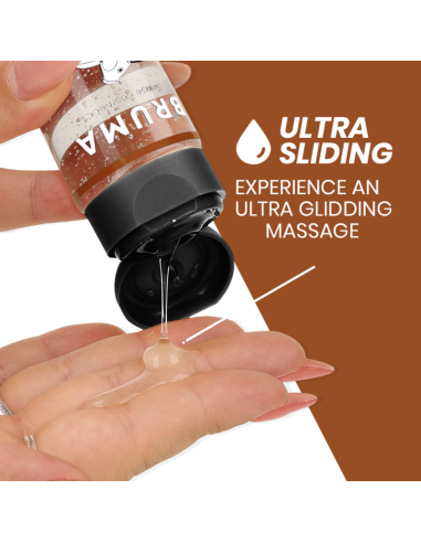 BRUMA ACEITE DE MASAJE PREMIUM EFECTO CALOR SABOR TARTA AMERICANA 3 EN 1 100 ML