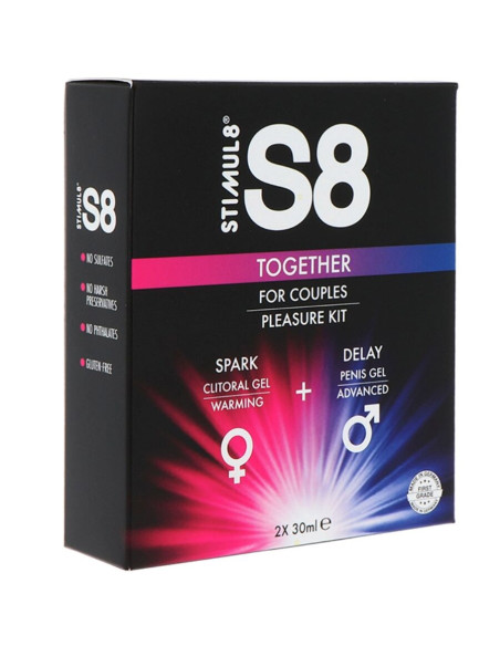 STIMUL8 S8 TOGETHER KIT DE PAREJAS 2 X 30 ML