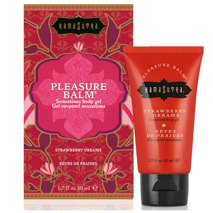 KAMASUTRA BALSAMO PLACER ESTIMULANTE SABOR SUENOS DE FRESA 50ML