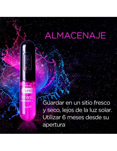 DUREX GEL LUBRICANTE INTENSE ORGASMIC 10ML